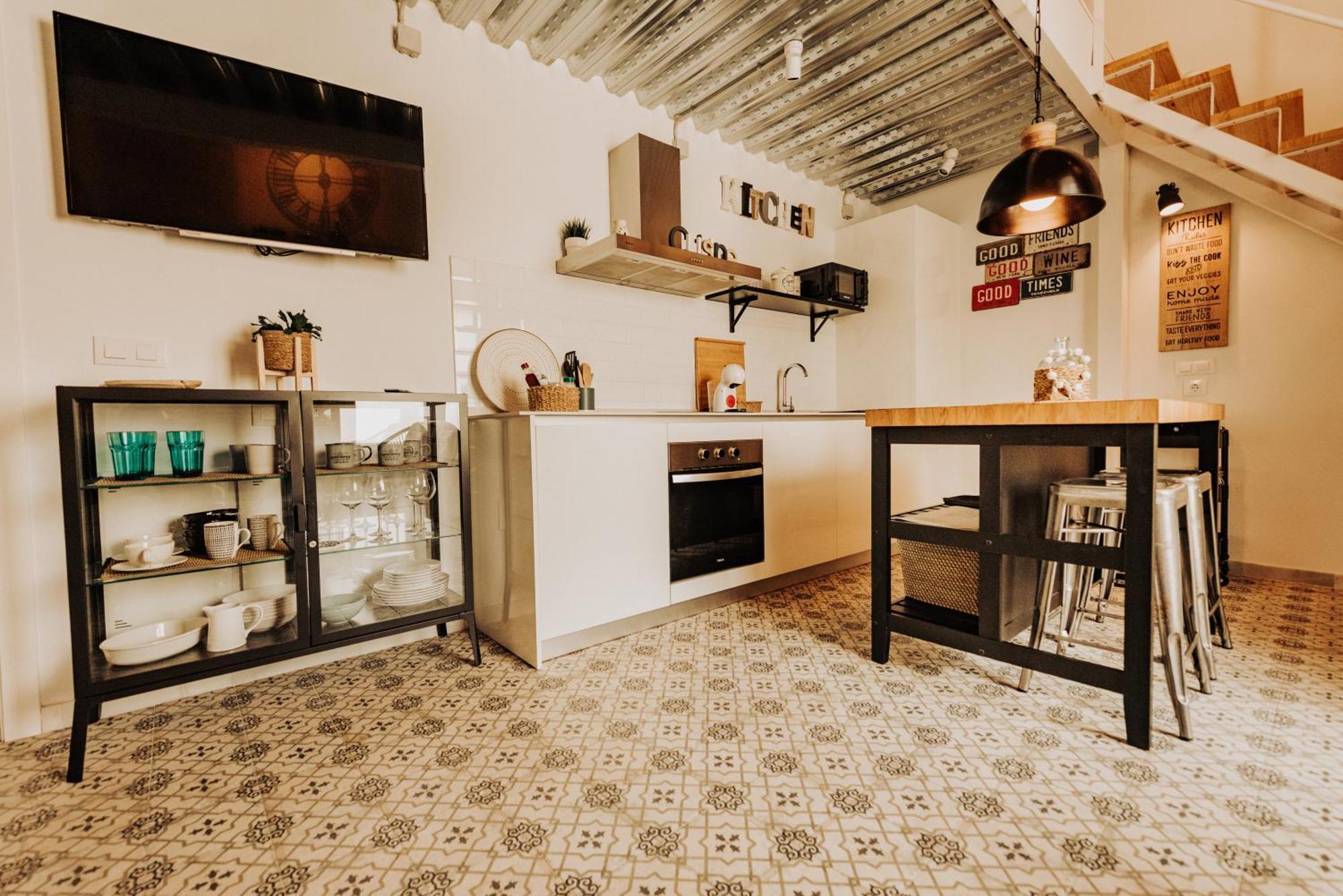 Loft Centrico Con Patio Bodega San Javier Apartment เฮเรซ เด ลาฟรอนเตรา ภายนอก รูปภาพ